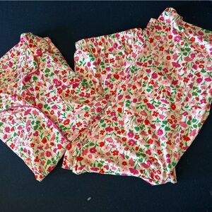 Kate Spade ♠️super soft floral pajama set-short sleeves w/a pocket& long pants🌺🌸
